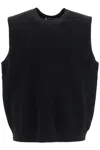 Y-3 X Adidas Graphic Knit Vest In Black