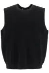 Y-3 X Adidas Graphic Knit Vest In Black