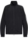 Y-3 3 Stripes-logo Track Jacket In Schwarz