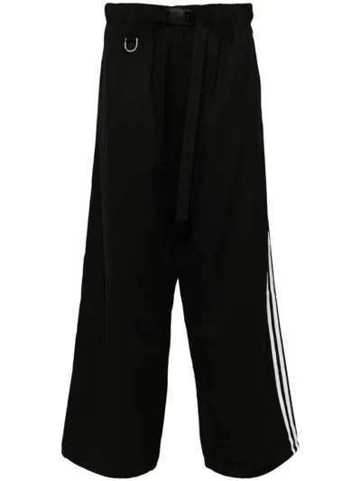 Y-3 3-STRIPES LOGO TROUSERS