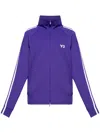 Y-3 High-neck Sweatshirt With Stripes. In Purple