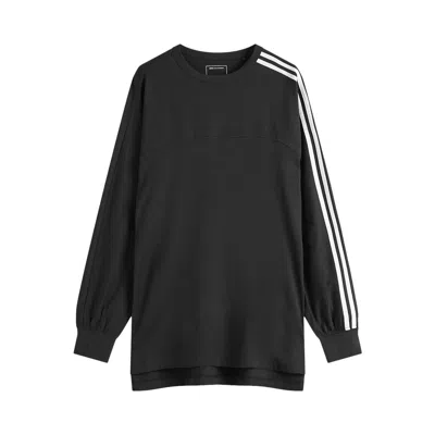 Pre-owned Y-3 3 Stripes Long-sleeve Tee 'black' | Men's Size M