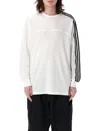 Y-3 Comfortable Cotton-blend T-shirt In White