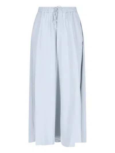 Y-3 3-STRIPES" MAXI SKIRT - BLUE