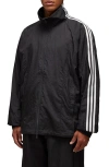 Y-3 3-stripes Nylon Shell Jacket In Black
