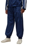 Y-3 3-stripes Nylon Shell Pants In Dark Blue