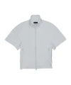 Y-3 3-stripes Short Sleeve Track Top In White