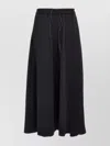 Y-3 3-stripes Skirt With Drawstring And Elastic Waistband