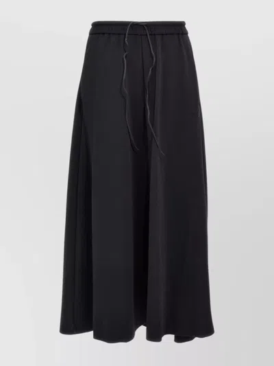 Y-3 3-STRIPES SKIRT WITH DRAWSTRING AND ELASTIC WAISTBAND