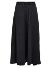 Y-3 3-stripes Skirt With Drawstring And Elastic Waistband