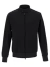 Y-3 Zip-up Sweatshirt In Black