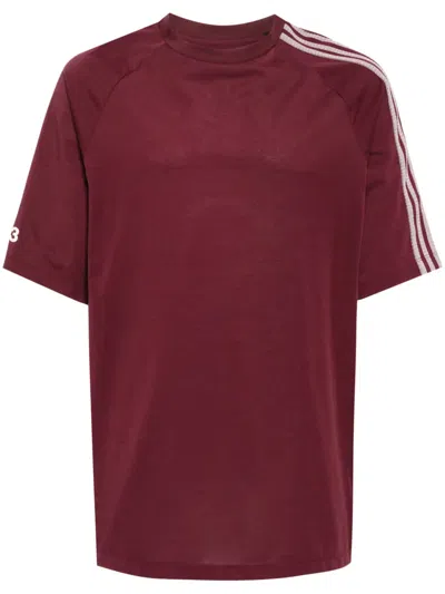 Y-3 3-stripes T-shirt In 红色