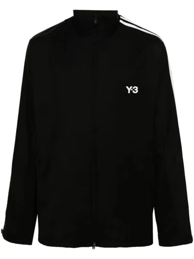 Y-3 3-stripes Track Jacket In Black