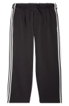 Y-3 3-stripes Track Pants In Black/ Off White