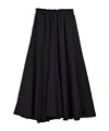 Y-3 Y 3 'y 3 Rayon Twill Wide' Pants In Black