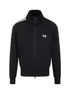 Y-3 3-stripe Track Jacket In Black
