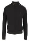 Y-3 3 Stripes Track Top Sweatshirts Black In Black