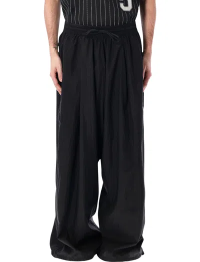 Y-3 3 Stripes Wide Pants In Black