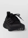 Y-3 5 Ultraboost Mesh Upper Rubber Outsole Sneakers
