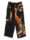 Y-3 Aop Sport Uniform Cargo Pants In Black