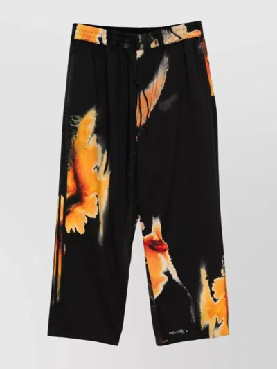 Y-3 ABSTRACT PRINT JOGGER PANT POCKETS