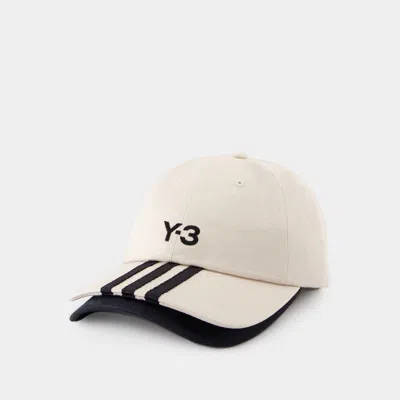 Y-3 Adidas 3s Cap In White