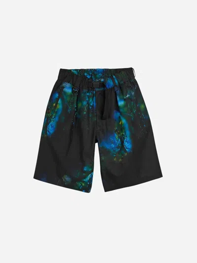 Y-3 Adidas Aop Ripstop Bermuda Shorts In Multicolor