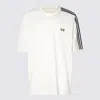Y-3 Y-3 ADIDAS BLACK AND WHITE COTTON 3S T-SHIRT