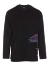 Y-3 X Adidas Graphic-print T-shirt In Black