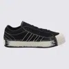Y-3 Nizza Lo Sneakers In Black/black/talc