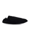 Y-3 Adidas Black Suede Stan Smith Lo Pro Sneakers In Black
