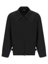 Y-3 Ref W Blouson Polyester And Wool Jacket In Black