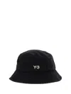 Y-3 Adidas Bucket Hat In Black