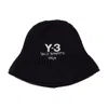Y-3 Adidas Bucket Hat In Black