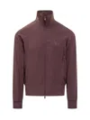 Y-3 Three-stripe Track Top In Purple