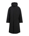 Y-3 Adidas By Yohji Yamamoto Man Overcoat & Trench Coat Black Size M Polyamide