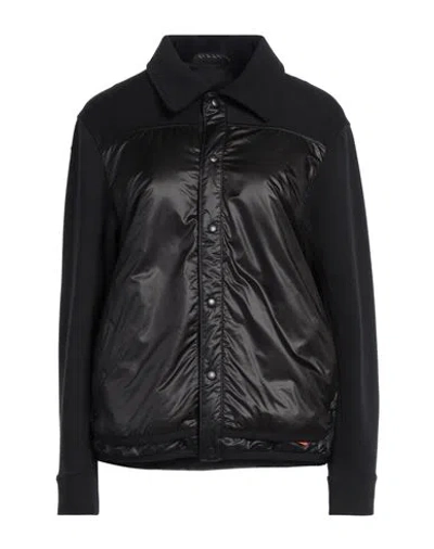 Y-3 Adidas By Yohji Yamamoto Woman Jacket Black Size L Cotton, Recycled Polyester, Elastane, Recycled Po