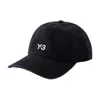 Y-3 Hats In Black Cotton In Black