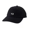 Y-3 Adidas Cap In Black