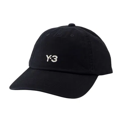 Y-3 Adidas Cap In Black