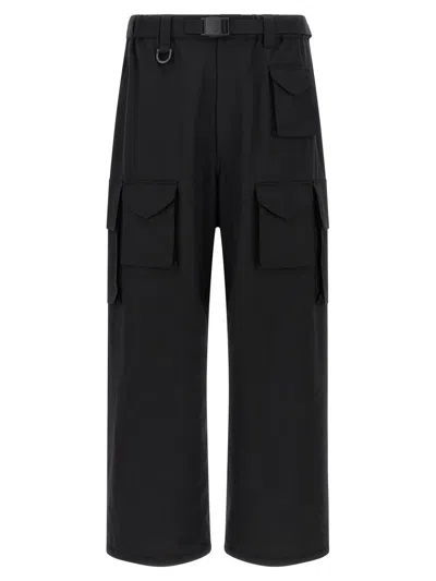 Y-3 Adidas Cargo Pants In Black