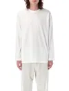Y-3 Oversized T-shirt With Short Sleeves And Crew Neck In White