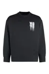 Y-3 Y 3 Logo Organic Cotton Sweatshirt In Black