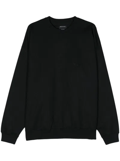 Y-3 Adidas Crew Sweatshirt Clothing In Black