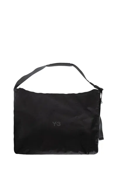 Y-3 Adidas Crossbody Bags In Black