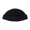 Y-3 Adjustable-cuff Beanie In Black