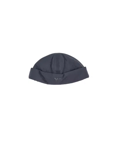 Y-3 Adidas Ducker Hat In Blue