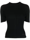 Y-3 Adidas Fitted Ss T-shirt Clothing In Black