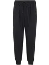 Y-3 X Adidas Logo-print Track Pants In Black