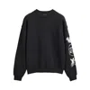 Y-3 Adidas Gfx Crew In Black